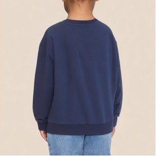 Casual cartoon pattern girls' sweatshirt