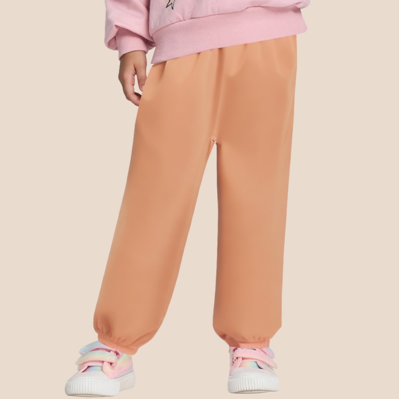 Soft and breathable girls' jogger pants