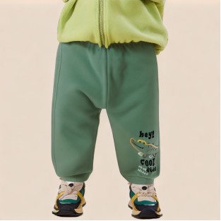 Soft pure cotton boys' sports pants
