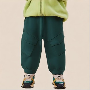 High-quality workwear pocket boys' sports pants