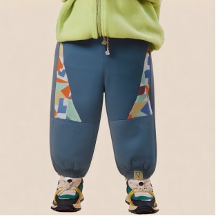 Fashionable printed boys' jogger pants