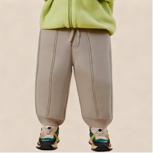 Elastic waist soft boys' jogger pants