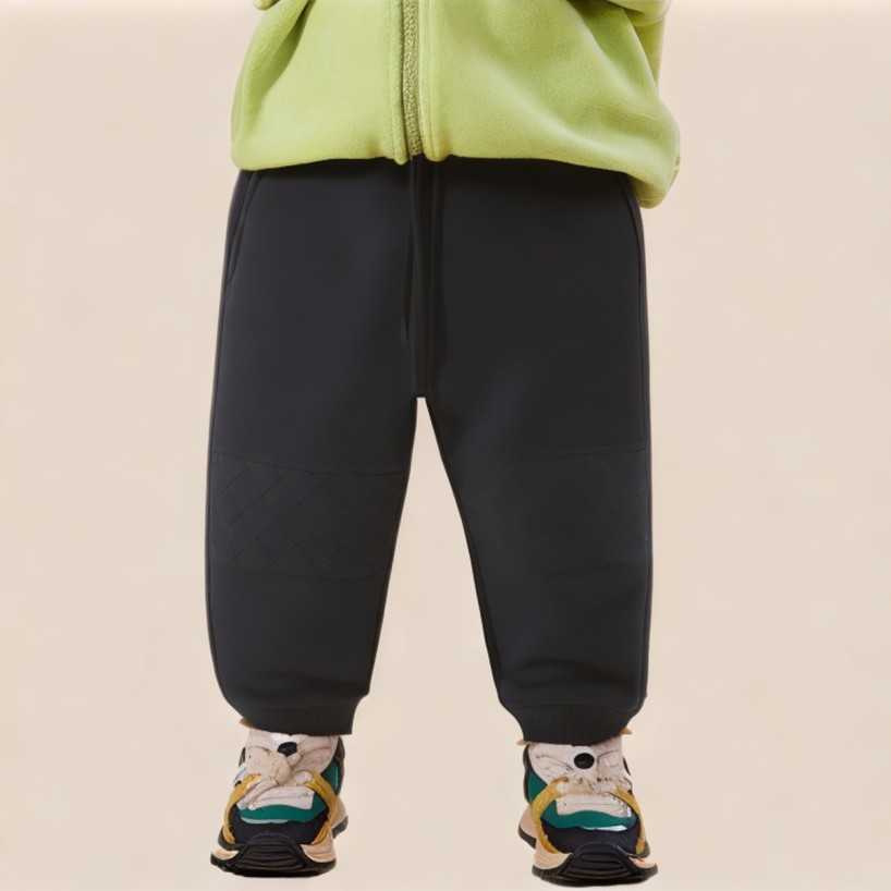 Black comfortable boys' athletic pants