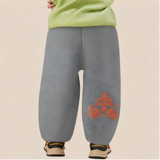 Elastic waist comfortable boys' sports pants