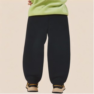 Black comfortable boys' athletic pants
